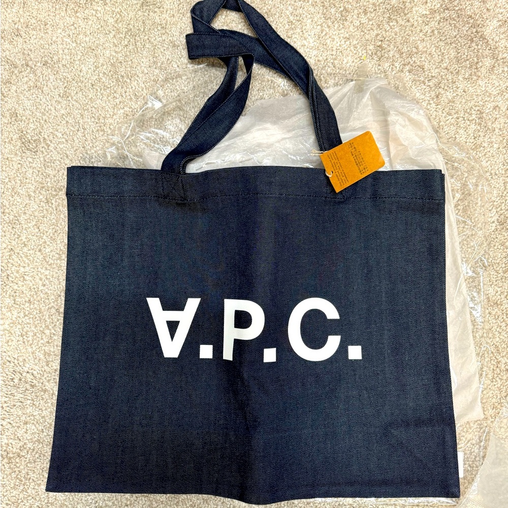 Apc denim tote